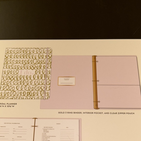Kate Spade bridal planner - Picture 8 of 14